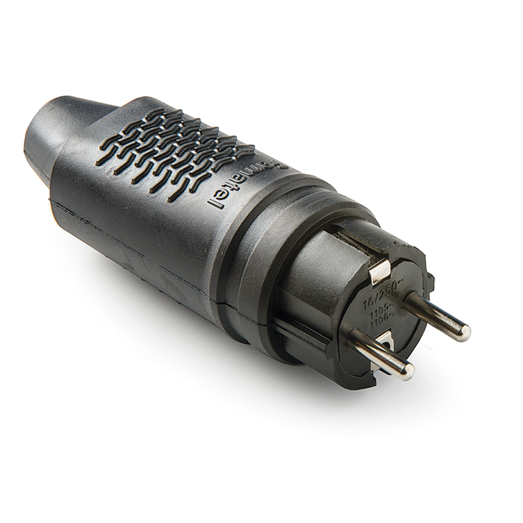 Clavija goma 16A IP44