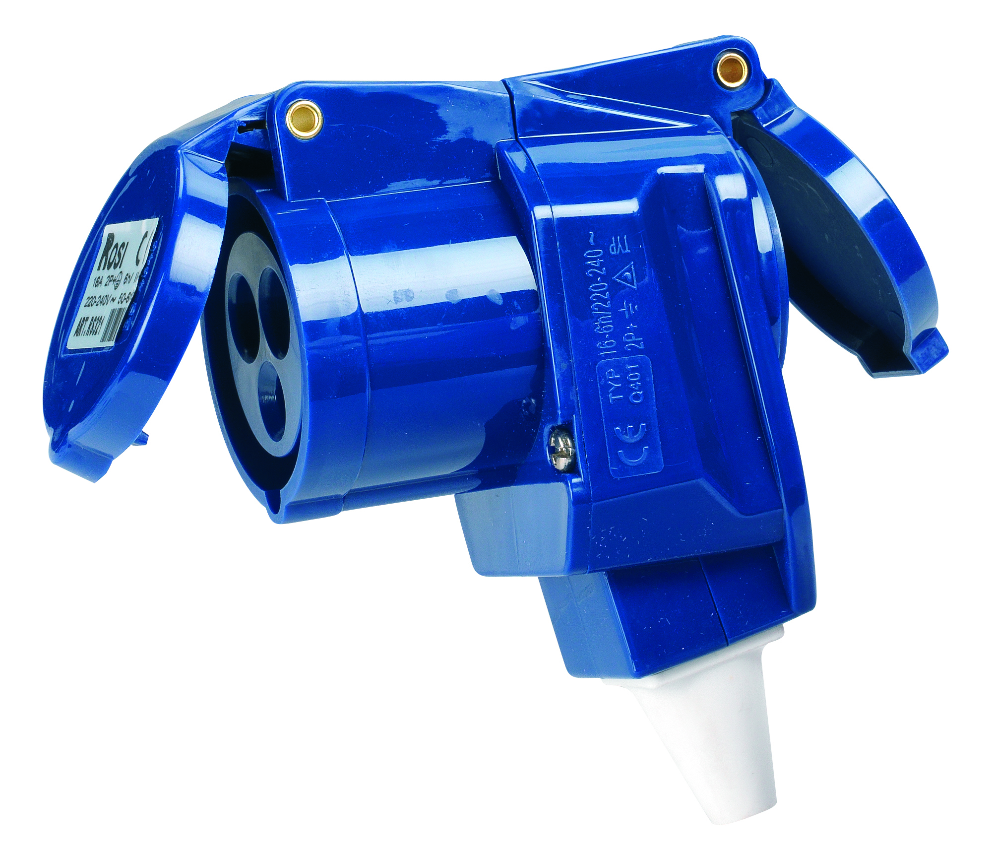 Adaptador Base industrial + Base schuko IP44