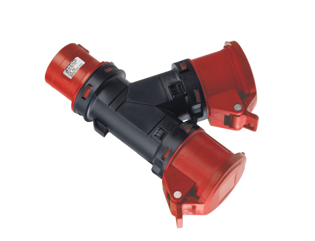 Adaptador 2 Bases 16A IP54