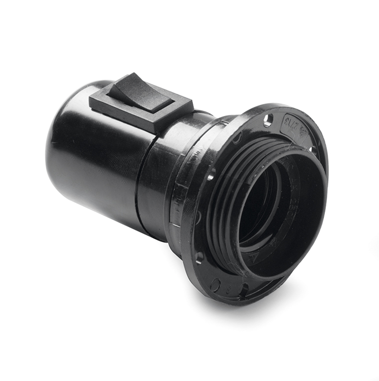 Portalámparas baquelita roscado  E-27