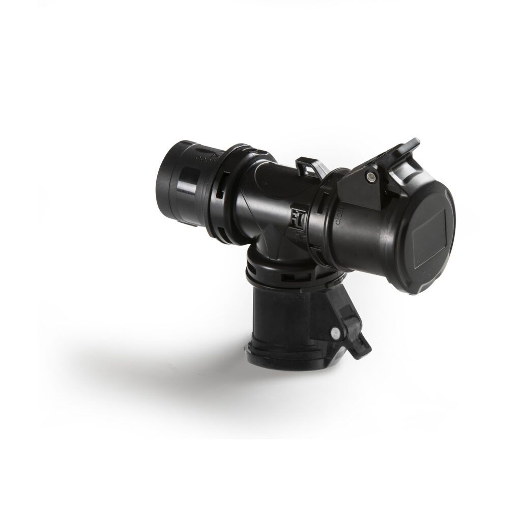 T-Power 2 bases 16A + clavija 16A