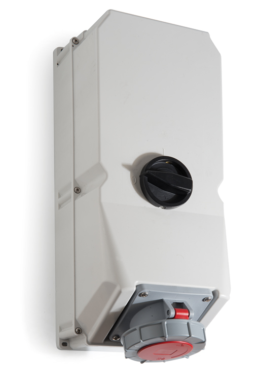 Base interblocante superficie 125A IP67