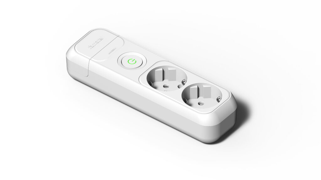 Base 2 tomas 16A e interruptor