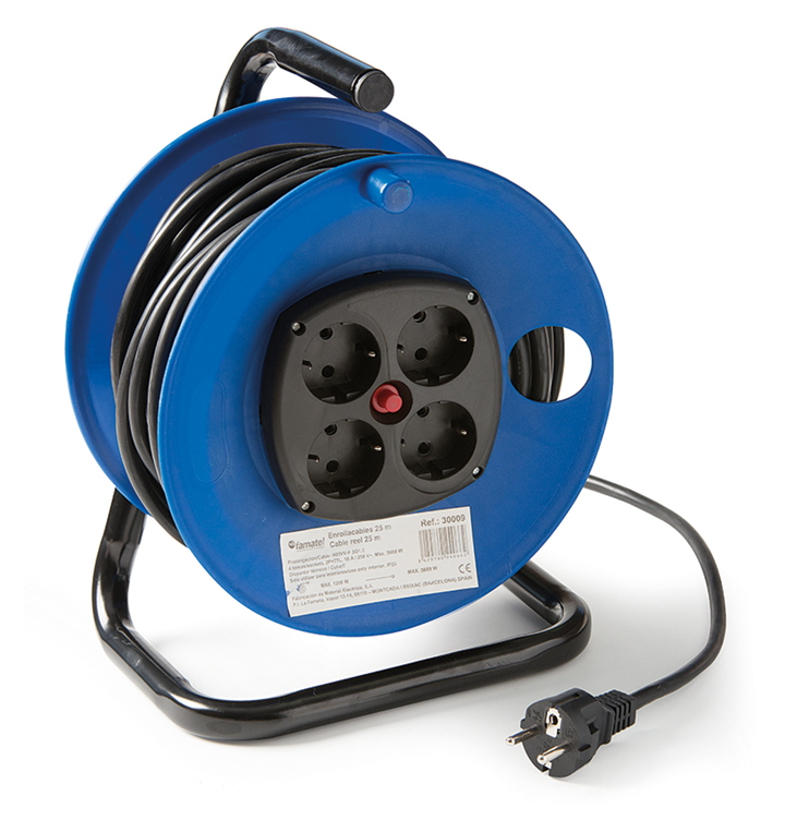 Enrollacable 4 bases 25m