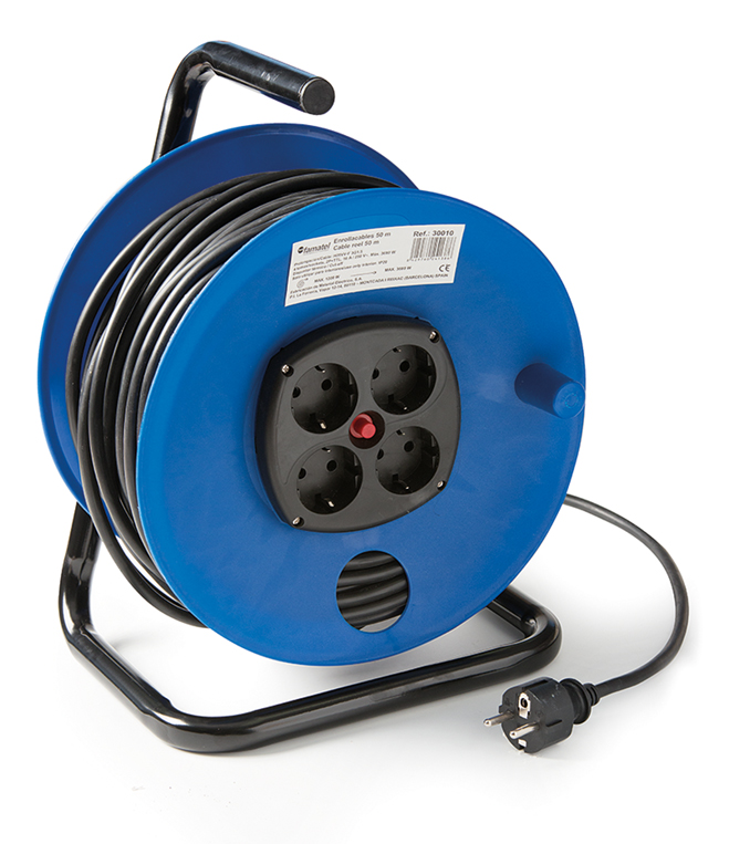 Enrollacable 4 bases 50m