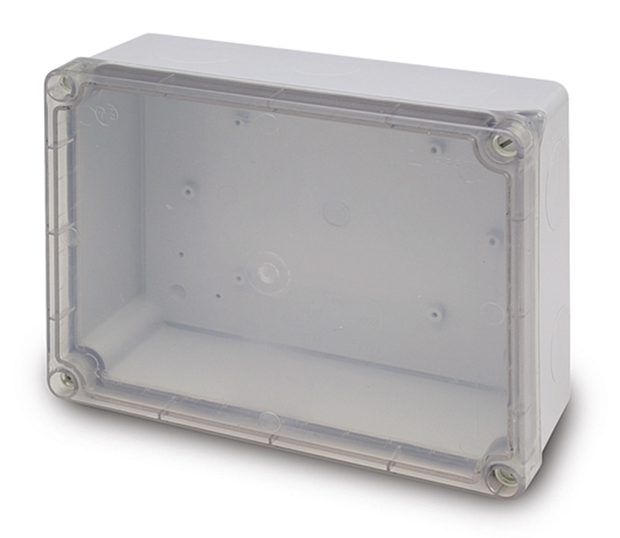Caja estanca tapa transparente IP55