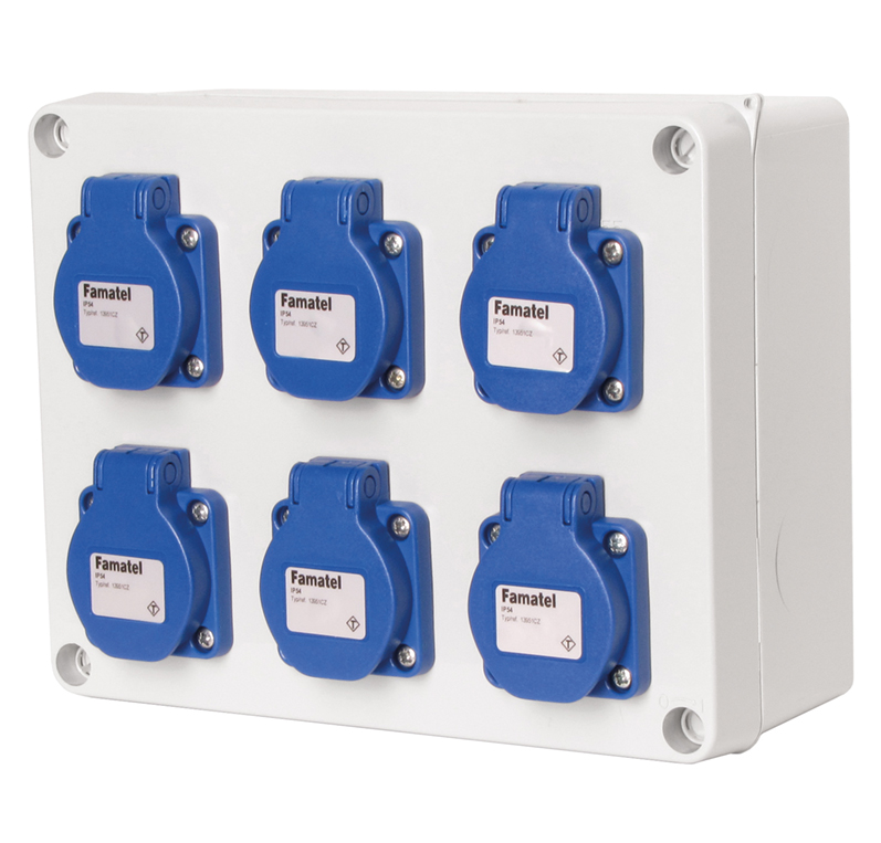 Caja estanca cableada  IP54