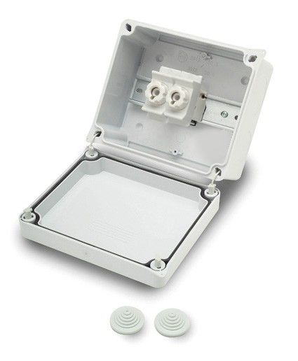 Caja estanca fusible bipolar IP55