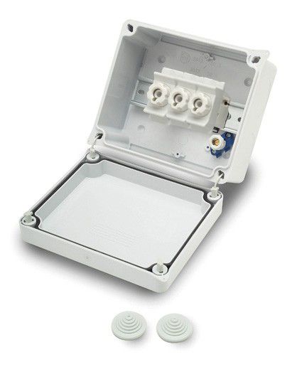 Caja estanca fusible tripolar IP55