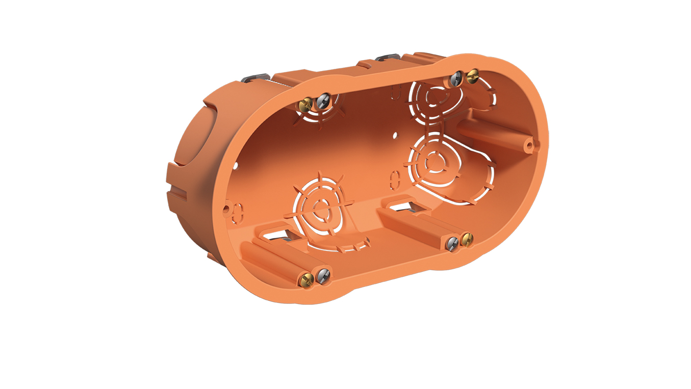 Caja para 2 mecanismos