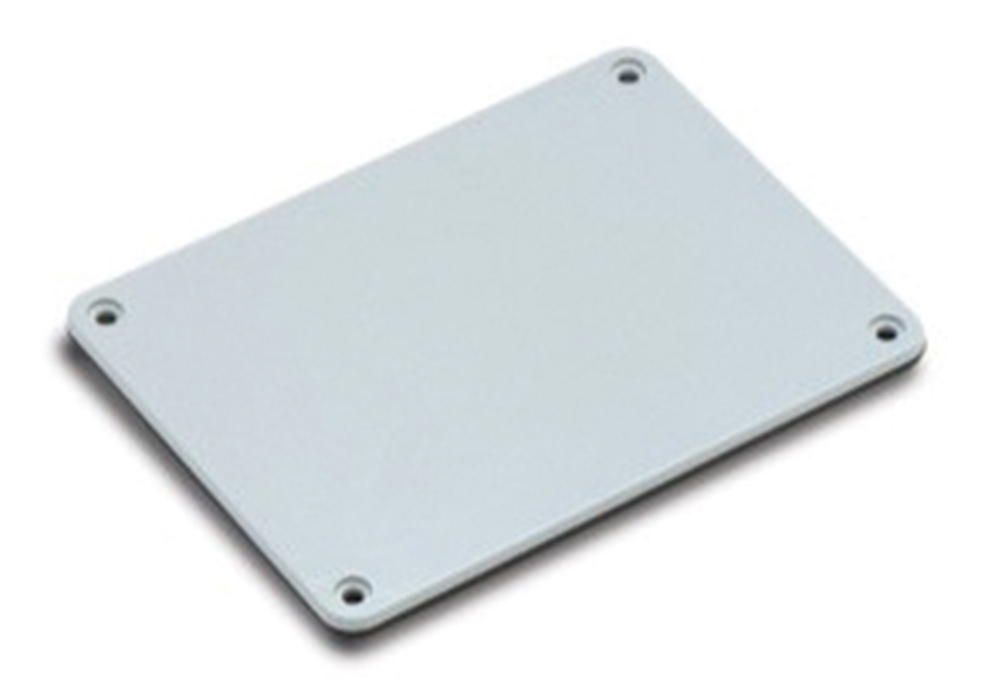 Placa ciega interblocante horizontal