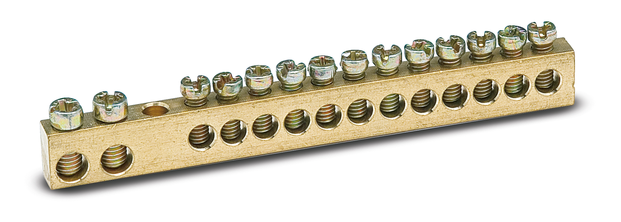 Regleta de neutro y tierra